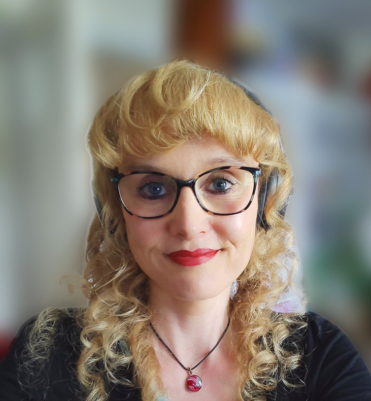 Porträt von Anja Reimann, Kommunikationsdesignerin und Webdesignerin aus Düsseldorf